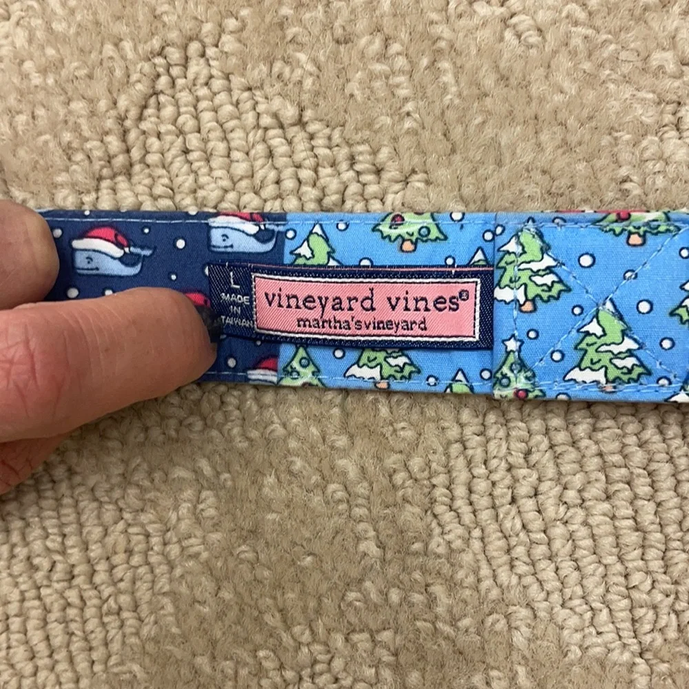 Vineyard Vines holiday belt boys size large